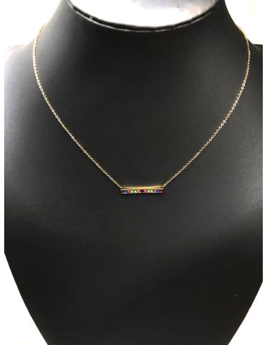 COLLARES DE CADENITAS DORADAS Y...