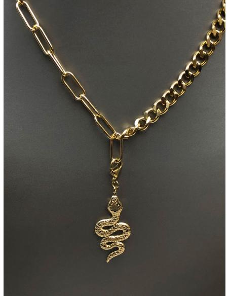CADENAS MUJER CON COLAGANTE DE SERPIENTE, ONLINE - Imagen 1