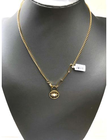 CADENAS MUJER DORADAS ACERO Y...