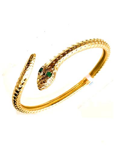 PULSERAS DORADAS DE SERPIENTE QUE QUEDAN FABULOSAS