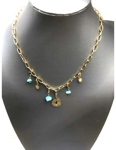 CADENAS MUJER CON CHARMS Y PIEDRAS...