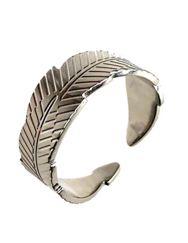 ANILLOS MUJER EN ACERO PLUMA INDIOS NAVAJOS, JOYAS ONLINE