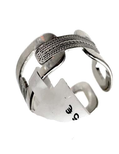 ANILLOS MUJER DE ACERO CADENA VERSACE, JOYAS ONLINE