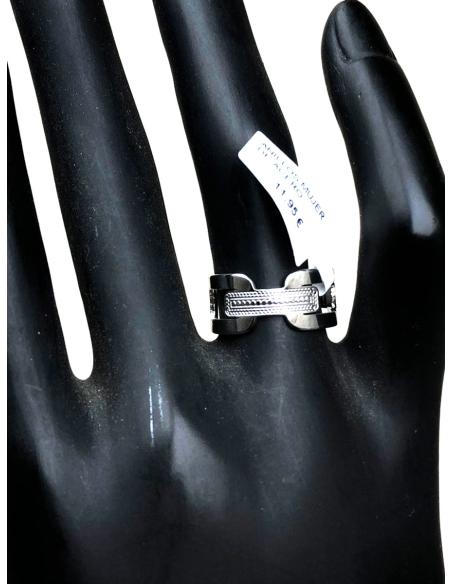 ANILLOS MUJER DE ACERO CADENA VERSACE, JOYAS ONLINE