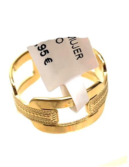 ANILLOS MUJER DE ACERO CADENA VERSACE, JOYAS ONLINE