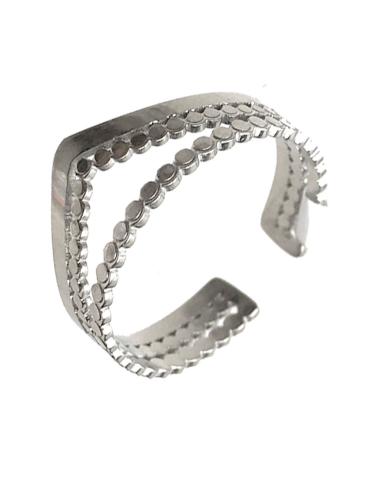 ANILLOS MUJER FINOS Y ORIGINALES EN ACERO - Imagen 1