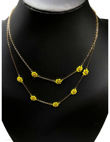 COLLARES MINIMALISTAS DOBLE CADENA...