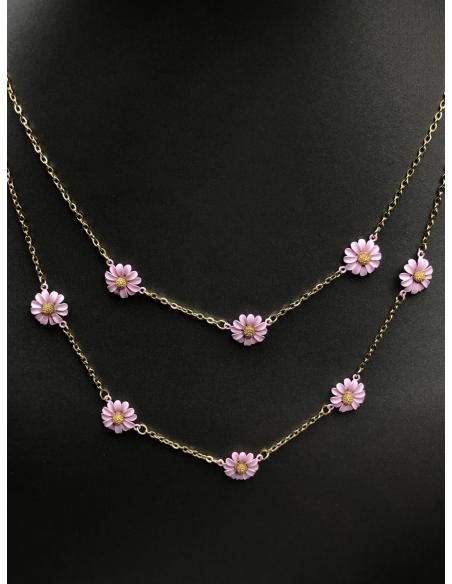 JOYITAS MINIMALISTAS SUPER TENDENCIA CON MARGARITAS ROSAS