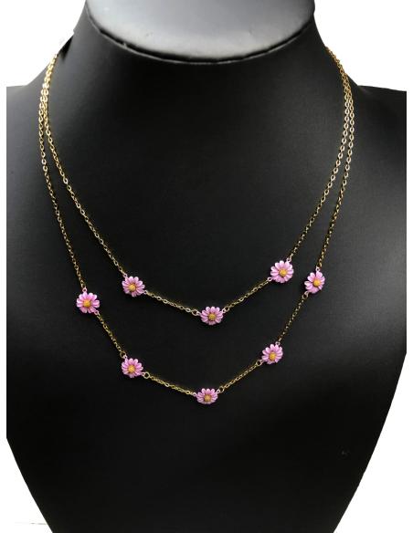 JOYITAS MINIMALISTAS SUPER TENDENCIA CON MARGARITAS ROSAS