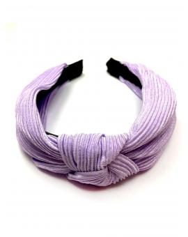 DIADEMAS LILAS DE MUJER CON DETALLE DE NUDO TURBANTE - Imagen 1