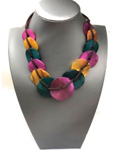 COLLARES MUJER CORTOS EN MULTICOLOR QUEDAN SUPER BONITOS