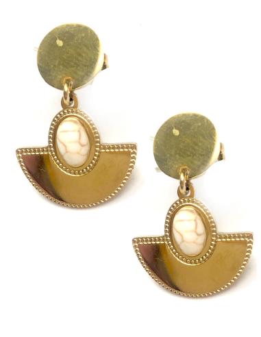 PENDIENTES MUJER PEQUEÑOS DE PIEDRAS...