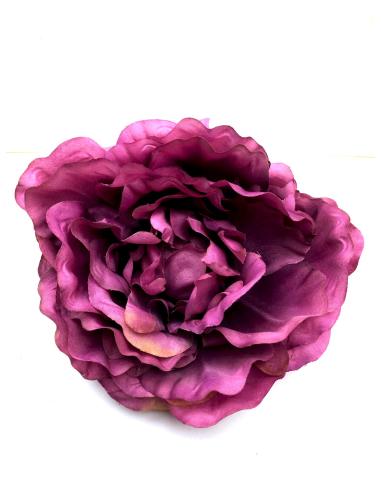 GRANDES FLORES TELA MALVAS DE BROCHE O PARA DECORAR PAMELAS