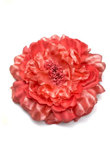 BONITAS FLORES NARANJAS TELA CON LAS QUE TRANSFORMAR TU LOOK