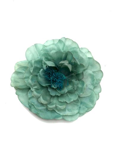 FLORES TELA VERDES CON LOS QUE REALZAR TU TRAJE EN CEREMONIAS - Imagen 1