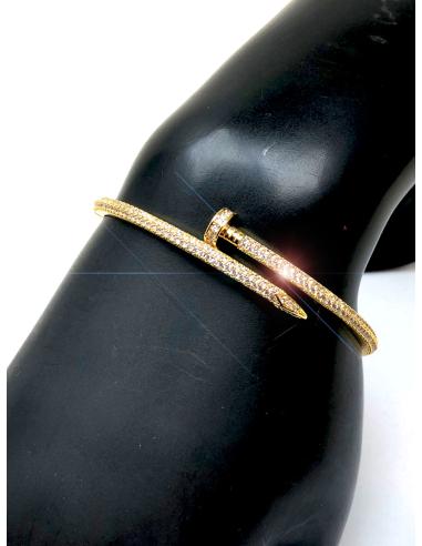 PULSERAS PARA MUJER DORADAS CON...