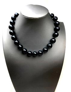 COLLARES DE MUJER NEGROS CON PIEDRAS SEMIPRECIOSAS DE ONIX - Imagen 1