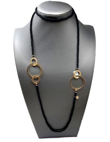 COLLARES NEGROS LARGOS Y FINOS MUY BONITOS PARA OUTFIT DE DIA