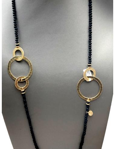 COLLARES NEGROS LARGOS Y FINOS MUY...