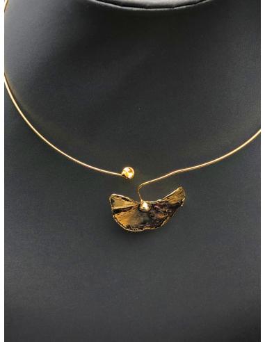 COLLARES MUJER HOJAS NATURALES GINGO BILOBA - Imagen 3