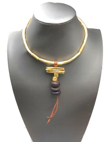 COLLARES MUJER CORTOS ETNICOS, JOYAS IBIZA Y PLAYA - Imagen 1