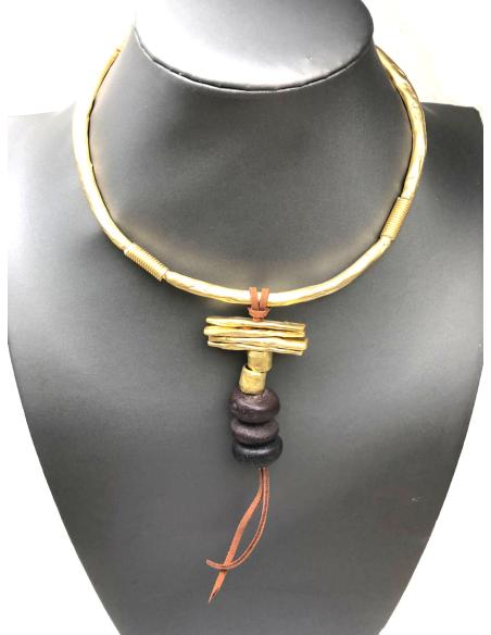 COLLARES MUJER CORTOS ETNICOS, JOYAS IBIZA Y PLAYA - Imagen 2