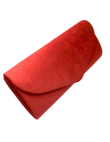 BOLSOS DE FIESTA ROJOS TIPO CARTERA DE MANO PARA BODAS - Imagen 1