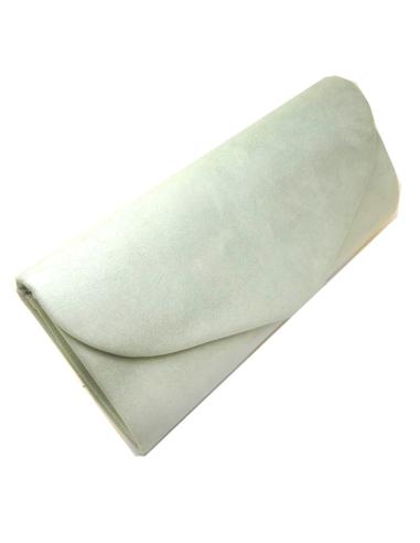 BOLSOS DE FIESTA VERDE CLARO TIPO CARTERA DE MANO PARA BODAS - Imagen 1