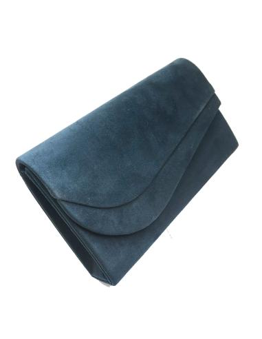 BOLSOS DE FIESTA AZULES MARINO CARTERA CON BONITA SOLAPA - Imagen 1