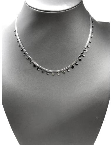 COLLARES PLATEADOS CON ESTRELLITAS Y LUNAS INTERCALADAS - Imagen 3
