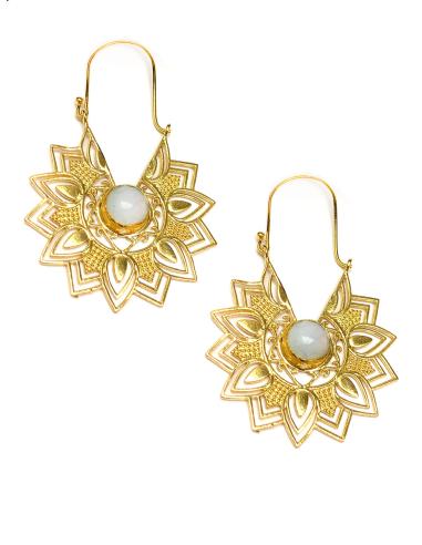 PENDIENTES ARO MUJER ARABAESCOS JOYAS EL JARDIN DEL DESEO - Imagen 6