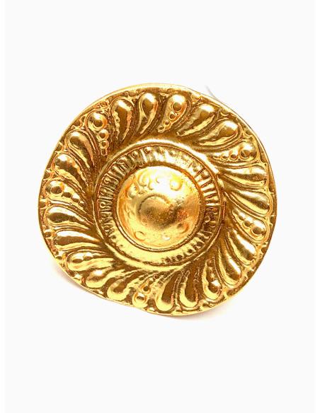 ANILLOS GRANDES Y DORADOS PARA TODAS LAS MEDIDAS DE DEDO - Imagen 1