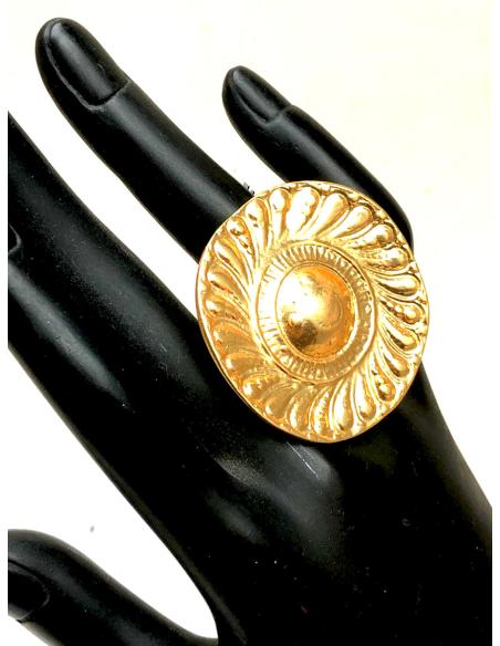 ANILLOS GRANDES Y DORADOS PARA TODAS LAS MEDIDAS DE DEDO - Imagen 2