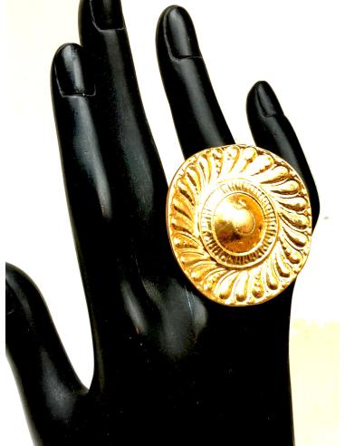 ANILLOS GRANDES Y DORADOS PARA TODAS LAS MEDIDAS DE DEDO - Imagen 4