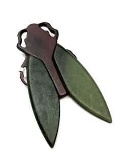 BROCHES BISUTERIA CON INSECTOS VERDES PARA PRENDAS DE VESTIR - Imagen 1