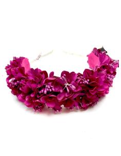 Imagen del producto DIADEMAS FLORES BUGAMBILIAS DE INVITADA PARA BODAS