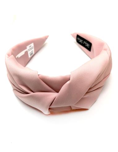 DIADEMAS MUJER COLOR ROSA CON DISEÑO DE NUDO MUY ELEGANTES - Imagen 1