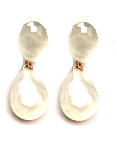 PENDIENTES MUJER DE FIESTA CON CRISTAL EN DIFERENTES COLORES - Imagen 5