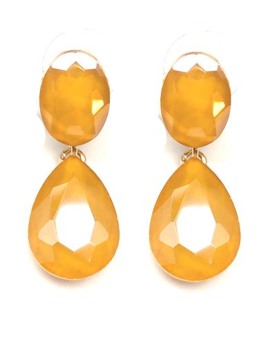 PENDIENTES MUJER DE FIESTA CON CRISTAL EN DIFERENTES COLORES - Imagen 7