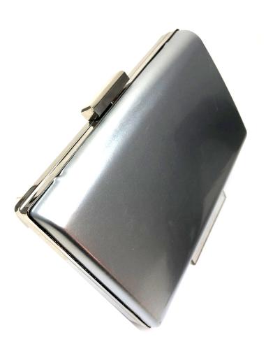 BOLSOS PLATEADOS EN CHAROL PARA TRAJES DE FIESTA O NOCHE - Imagen 1