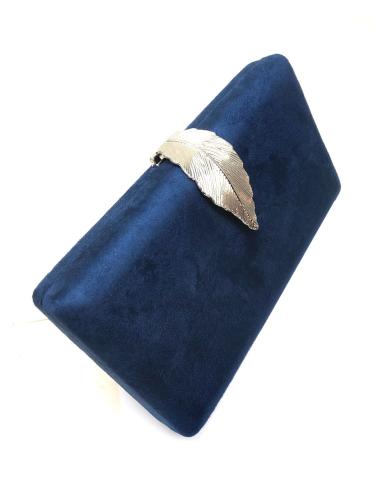BOLSOS BODA CON ORIGINAL CIERRE DE HOJA DORADA - Imagen 4