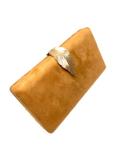 BOLSOS BODA CON ORIGINAL CIERRE DE HOJA DORADA - Imagen 10