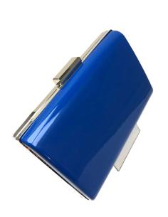 BOLSOS AZULONES EN CHAROL PARA TRAJES DE FIESTA O NOCHE - Imagen 1