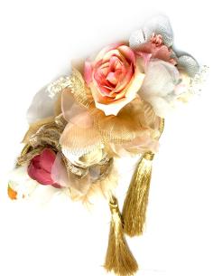 CINTURONES DE INVITADA BONITOS ESTILO PRIMAVERAL Y ROMANTICO - Imagen 1
