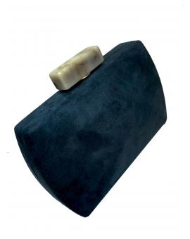 BOLSO FIESTA DE INVITADA DE BODA CON ORIGINAL CIERRE DE PASTA - Imagen 1