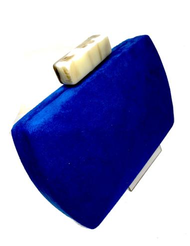BOLSO FIESTA DE INVITADA DE BODA CON ORIGINAL CIERRE DE PASTA - Imagen 3