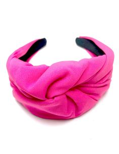 DIADEMAS FUCSIAS TONO FRESA PARA BODA,BAUTIZO Y COMUNION - Imagen 1