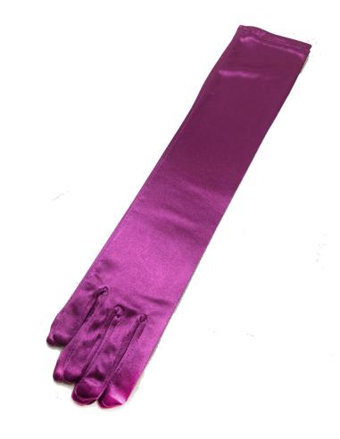GUANTES DE FIESTA BUGAMBILIAS LARGOS PARA CEREMONIAS Y NOCHE - Imagen 1