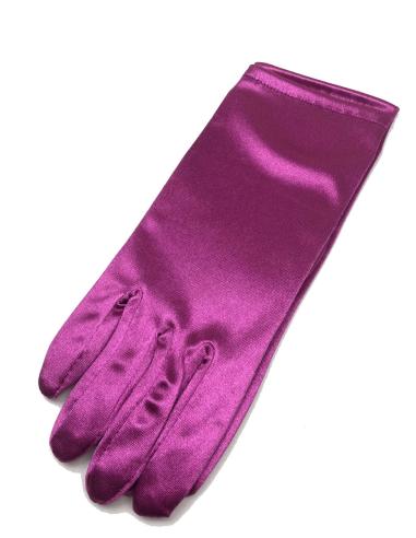 GUANTES DE FIESTA BUGAMBILIAS CORTOS PARA BODA Y EVENTOS - Imagen 1