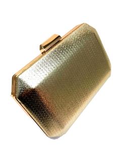 BOLSOS DE FIESTA DORADOS DISEÑO HEXAGONAL MUY ORIGINAL - Imagen 1